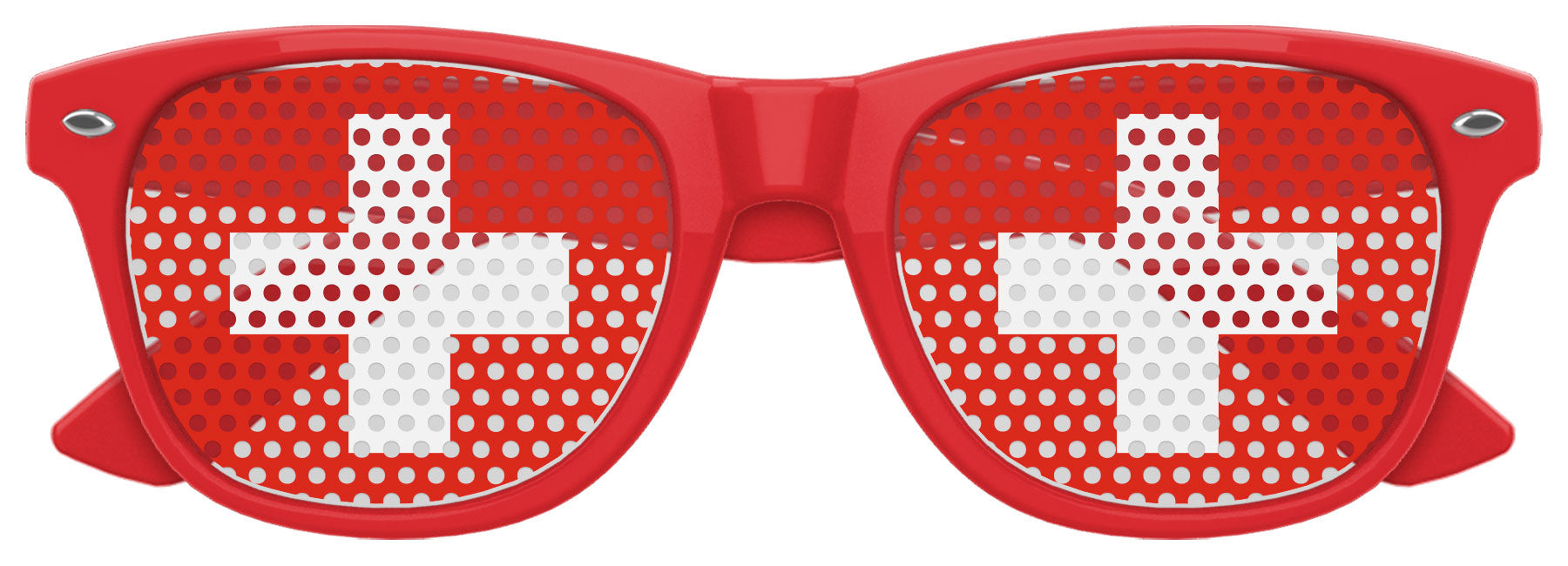SWITZERLAND FLAG World Cup Party Sunglasses