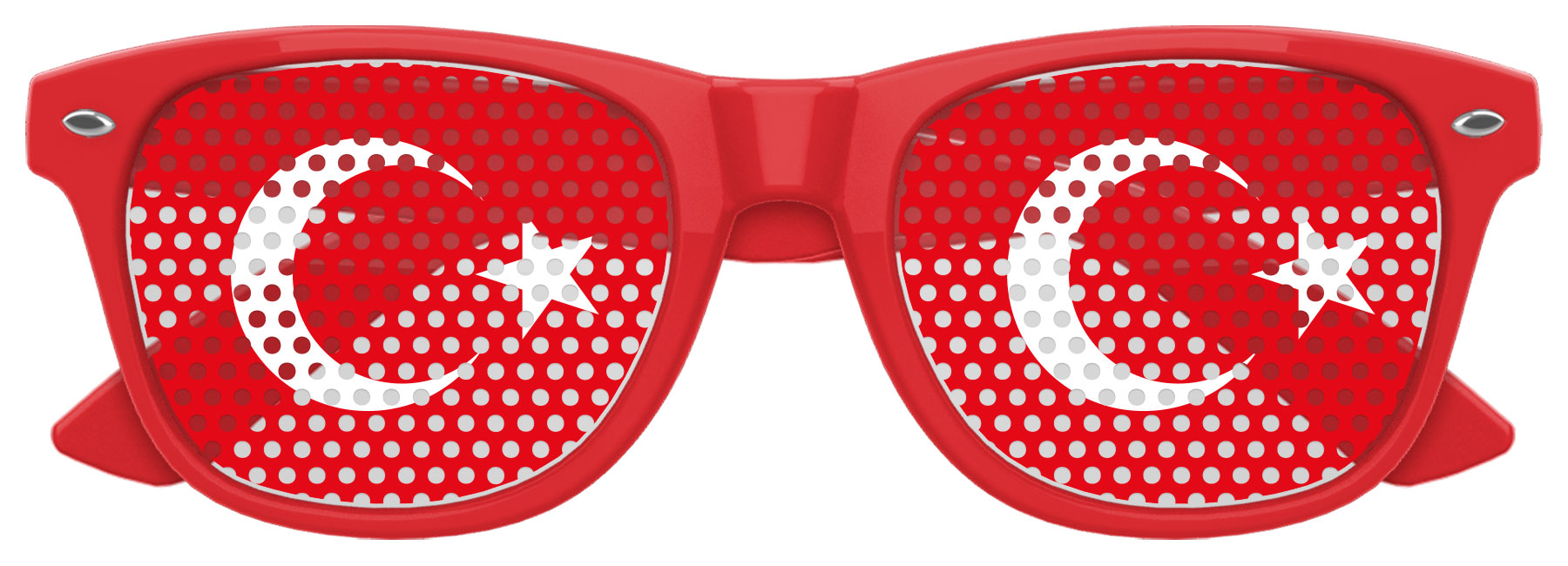 TURKEY FLAG World Cup Party Sunglasses