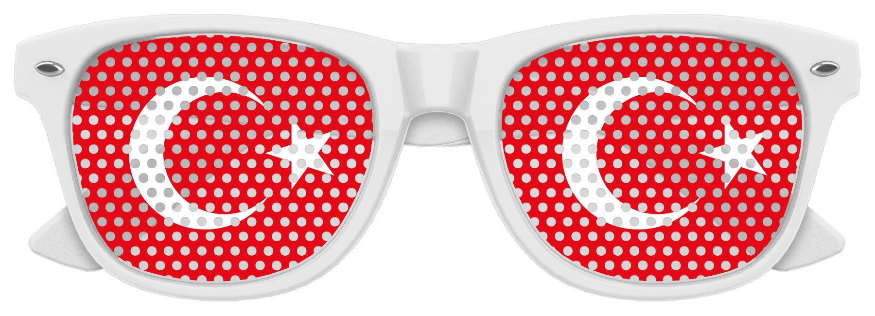 TURKEY FLAG World Cup Party Sunglasses