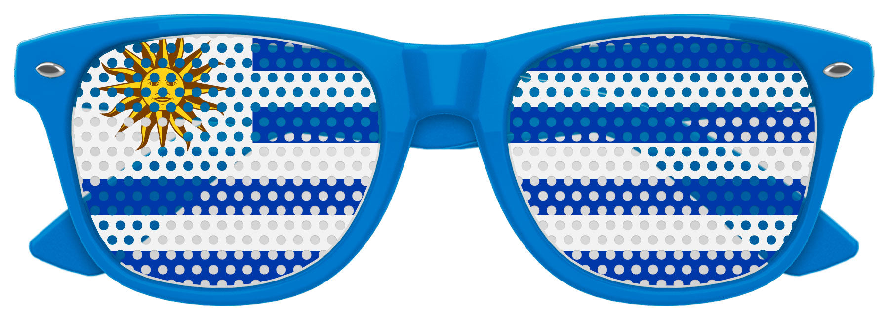 URUGUAY FLAG World Cup Party Sunglasses