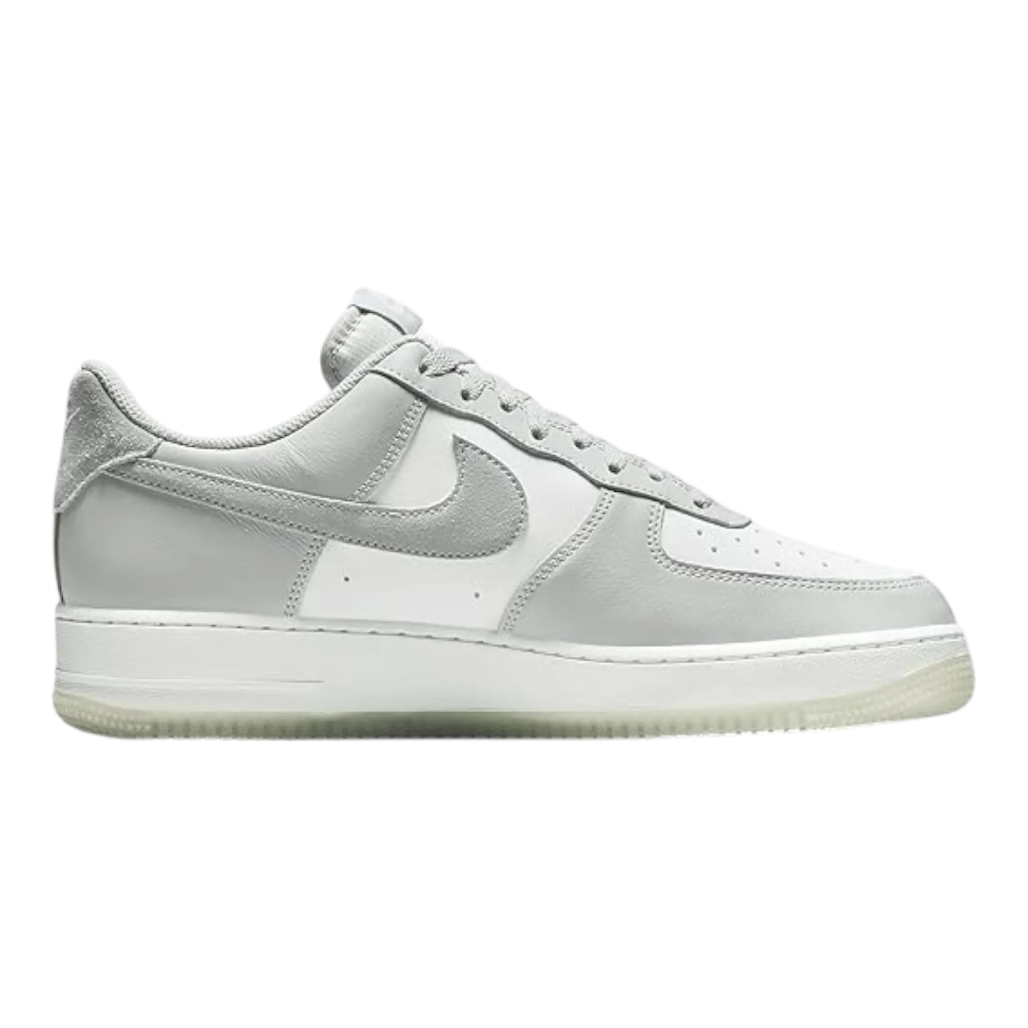 Nike Air Force 1 ’07 LV8 Men's Shoes Light Silver/Grey 1