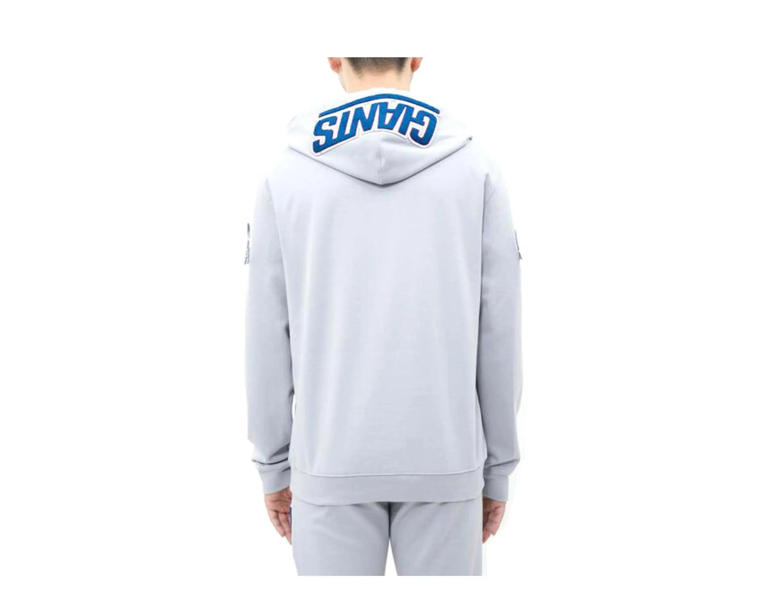 Pro Standard NFL New York Giants Logo Blended Men Hoodie Grey 4