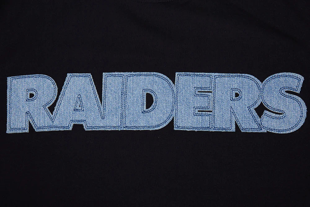 Pro Standard Las Vegas Raiders Varsity Blues Tee - Black 4