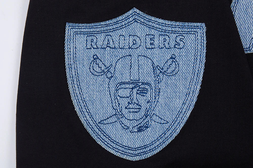 Pro Standard Las Vegas Raiders Varsity Blues Tee - Black 5