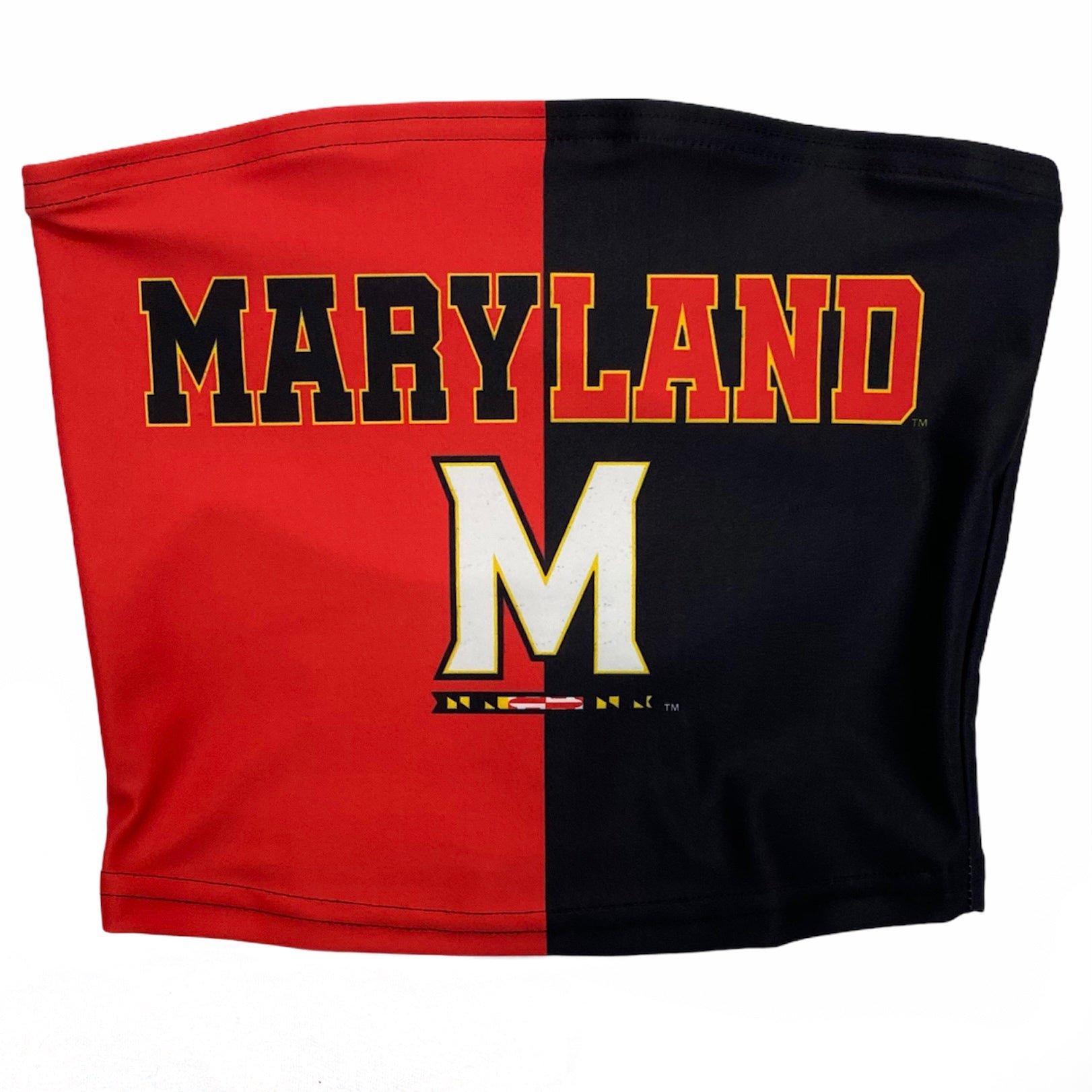 Maryland Terps Two Tone Tube Top | lojobands 16