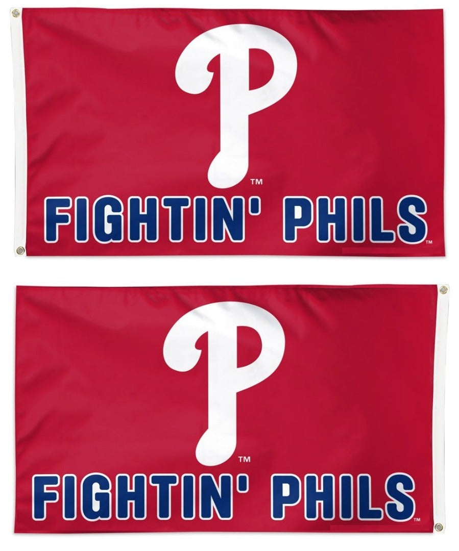 Fightin Phils Flag 3x5 2 Sided
