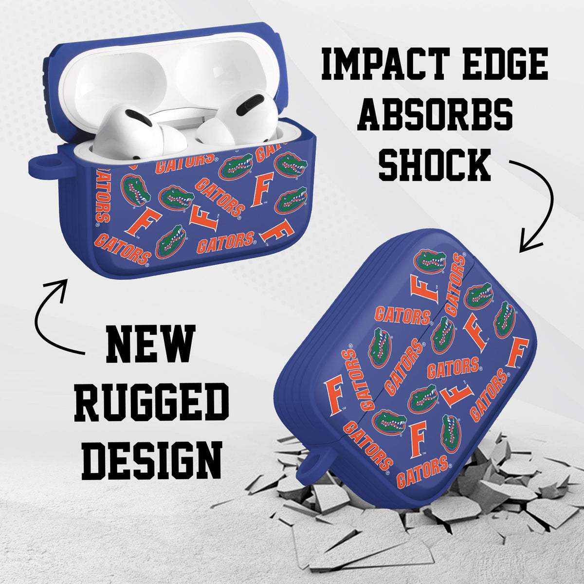 Florida Gators HDX AirPods Pro 1 & 2 Case Cover | Affinity Bands 8