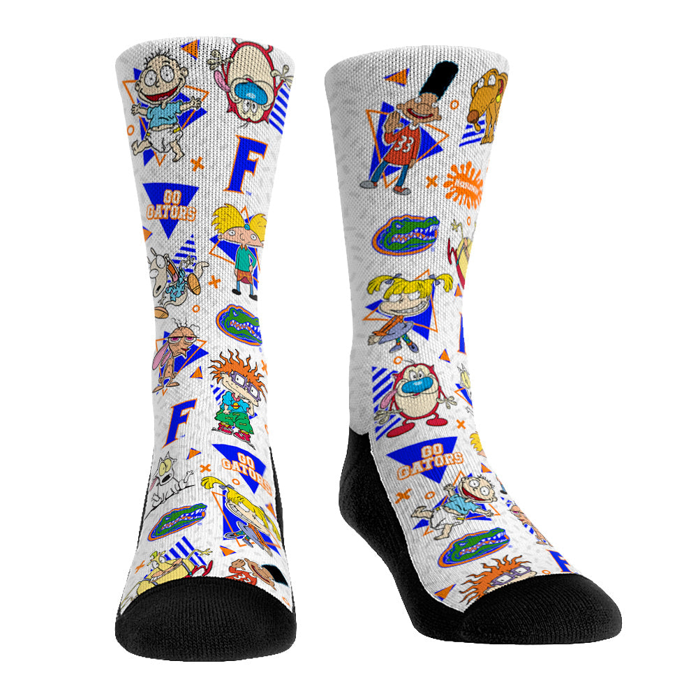 Florida Gators - 90's Nickelodeon Characters All-Over | Rock 'Em Socks 1
