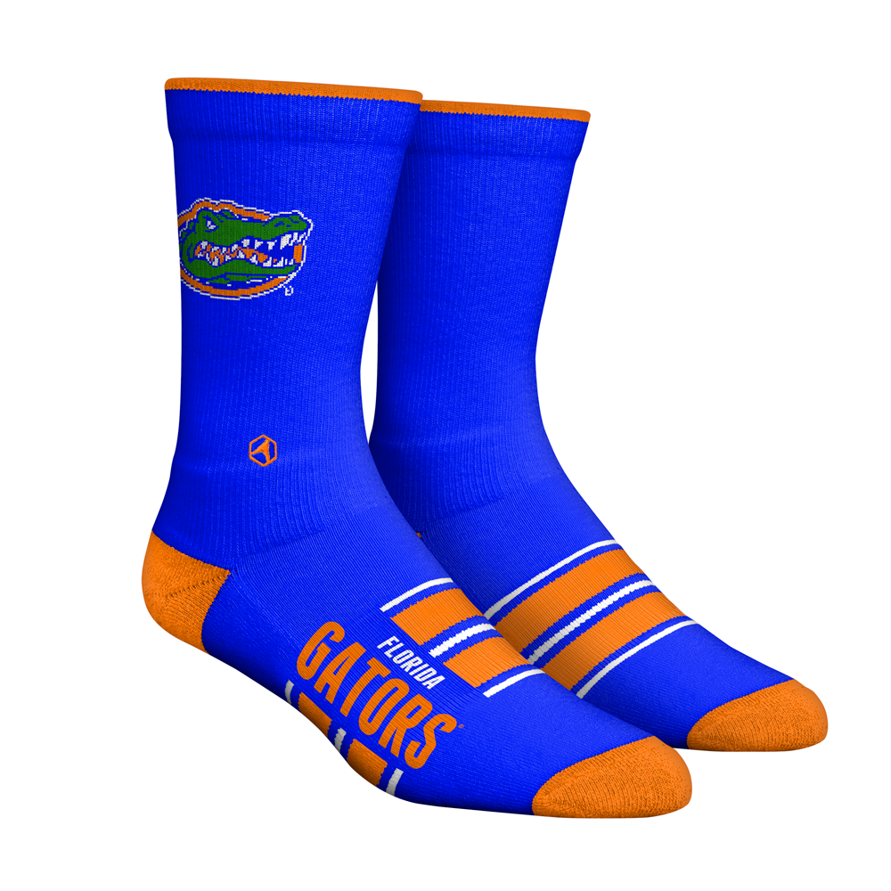 Florida Gators - Gametime Stripe (Knitted) | Rock 'Em Socks 1