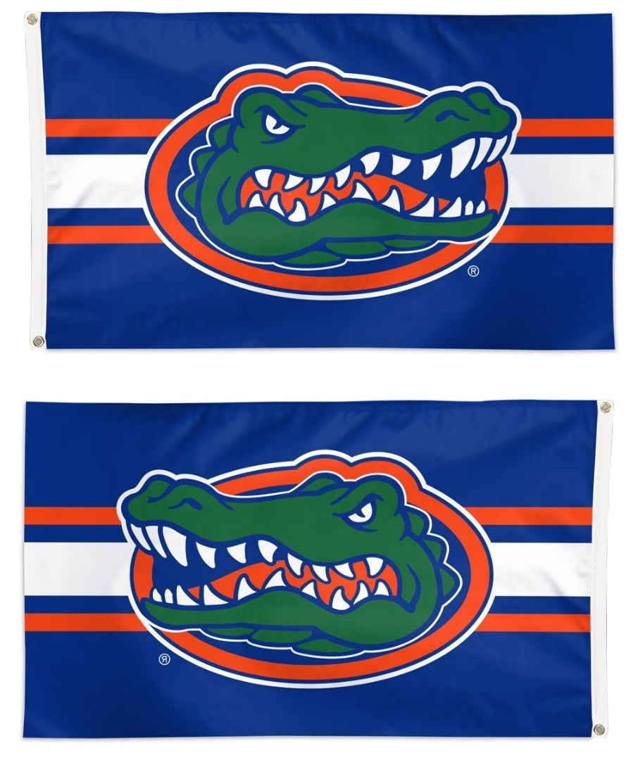 Florida Gators Flag 3x5 Striped Logo