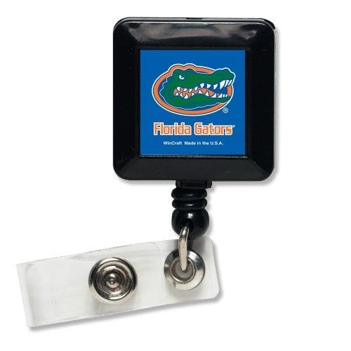 Florida Gators Reel Retractable Badge Holder University