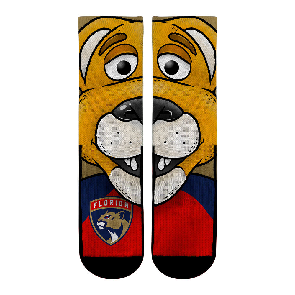 Florida Panthers - Split Face Mascot | Rock 'Em Socks
