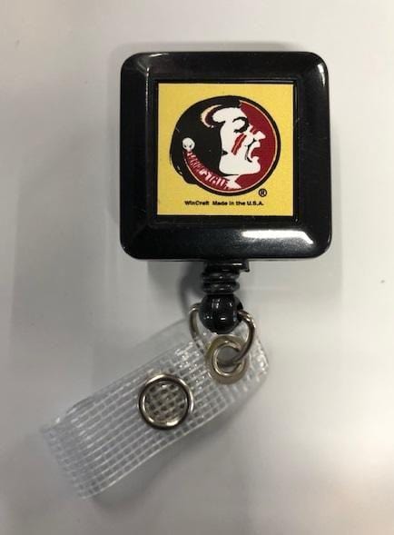 Florida State Seminoles Reel Retractable Badge Holder