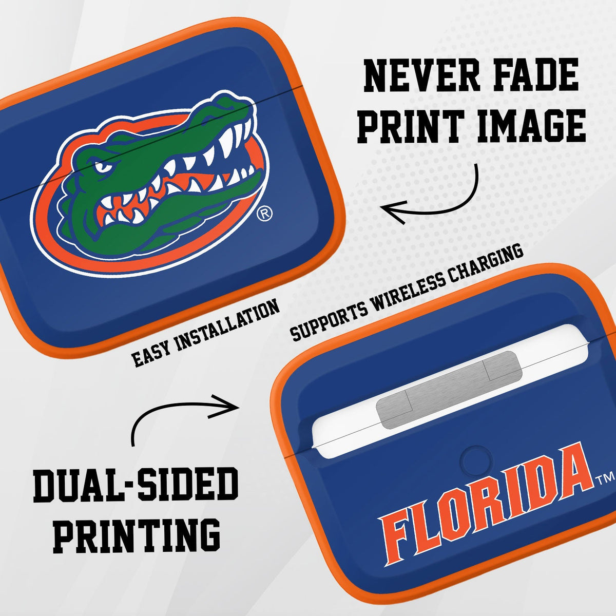 Florida Gators HDX AirPods Pro 1 & 2 Case Cover | Affinity Bands 3