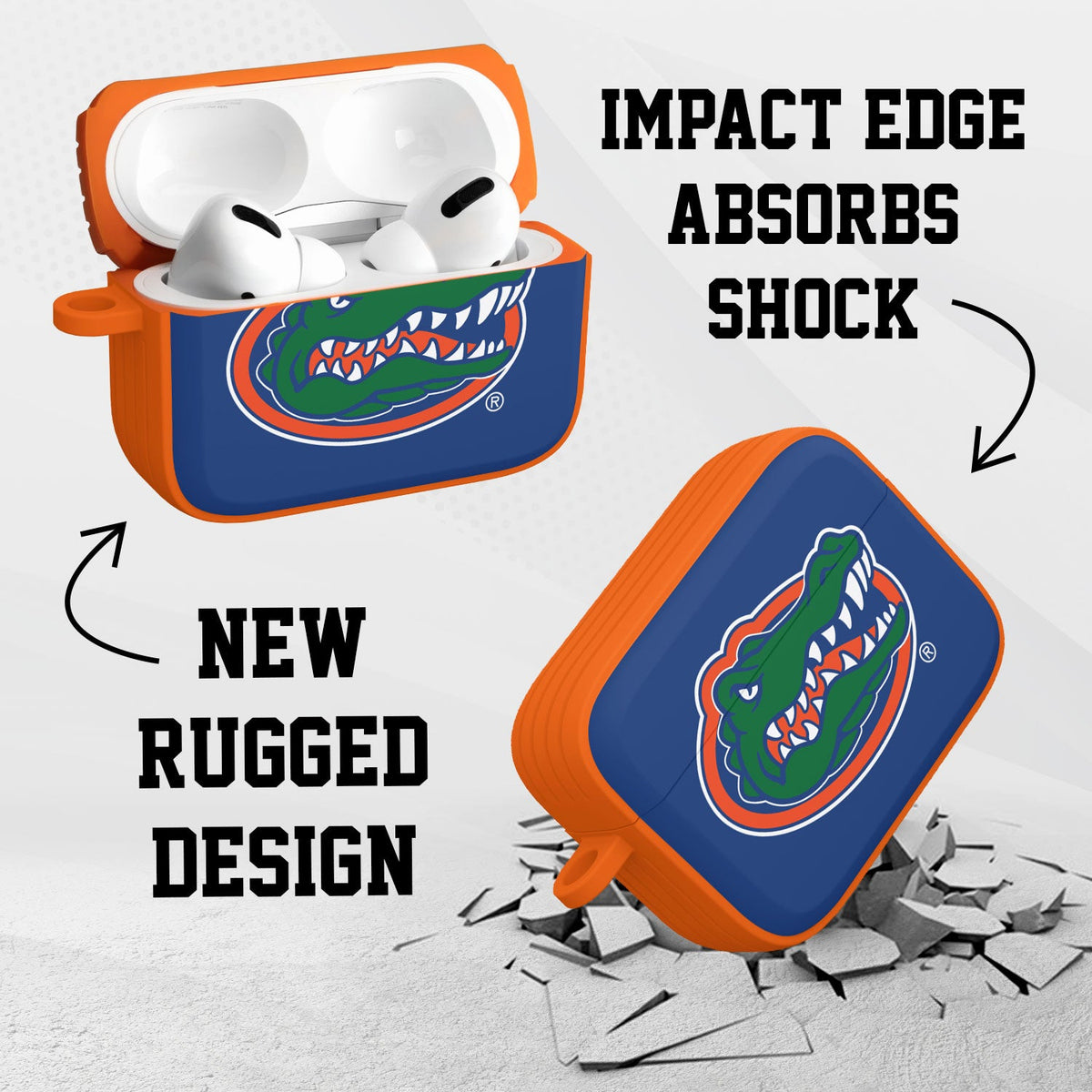 Florida Gators HDX AirPods Pro 1 & 2 Case Cover | Affinity Bands 2
