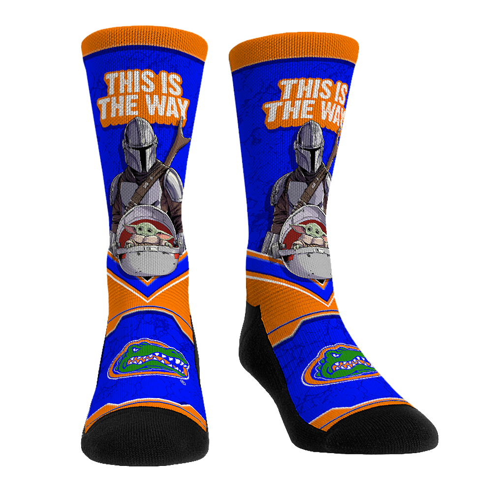 Florida Gators - Star Wars  - This Is The Way | Rock 'Em Socks 1