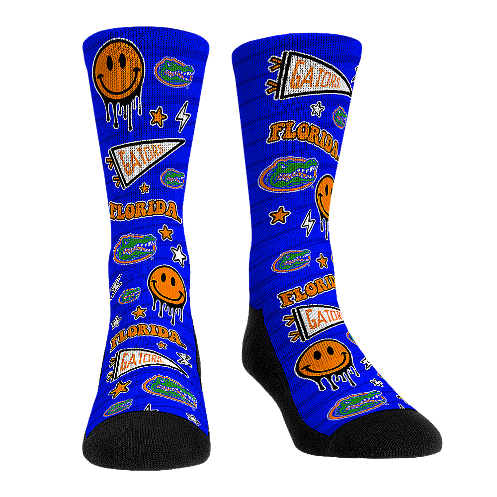 Florida Gators - Smiley Stickers | Rock 'Em Socks 1