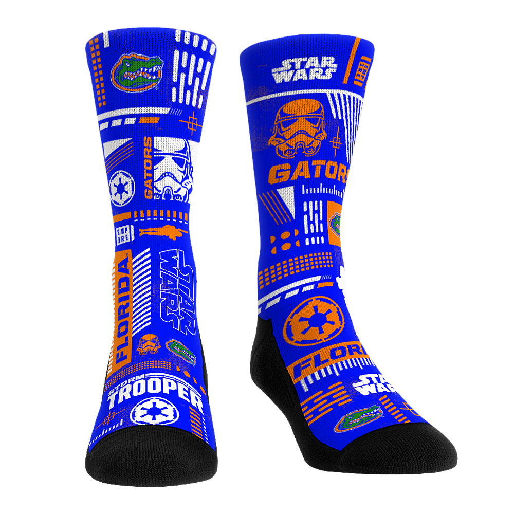 Florida Gators - Star Wars  - Stormtrooper Pattern | Rock 'Em Socks 1