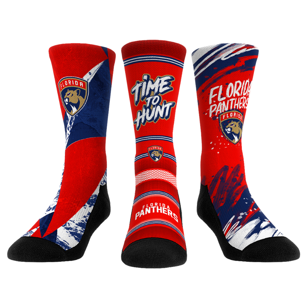 Florida Panthers - Power Play 3-Pack | Rock 'Em Socks