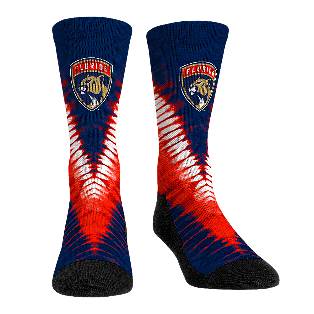 Florida Panthers - V Shape Tie Dye | Rock 'Em Socks