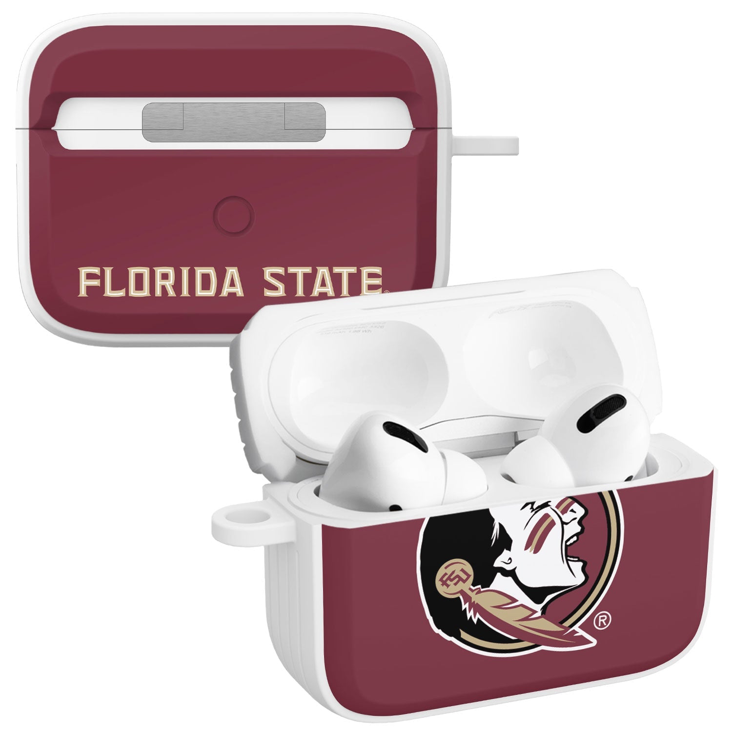 Florida State Seminoles HDX Apple Airpods Pro 1 & 2 Case Cover 1