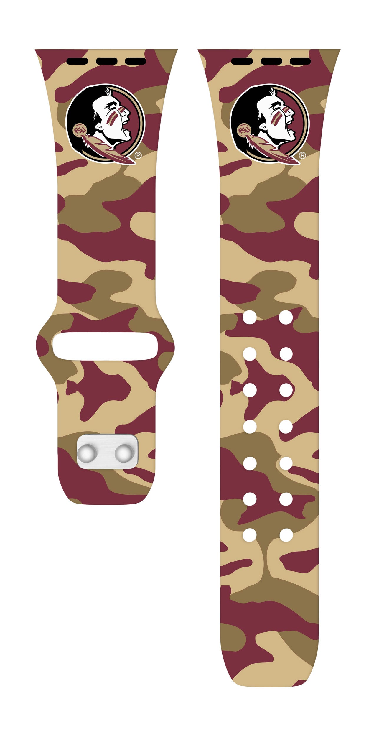 Florida State Seminoles HD Apple Watch Band 30