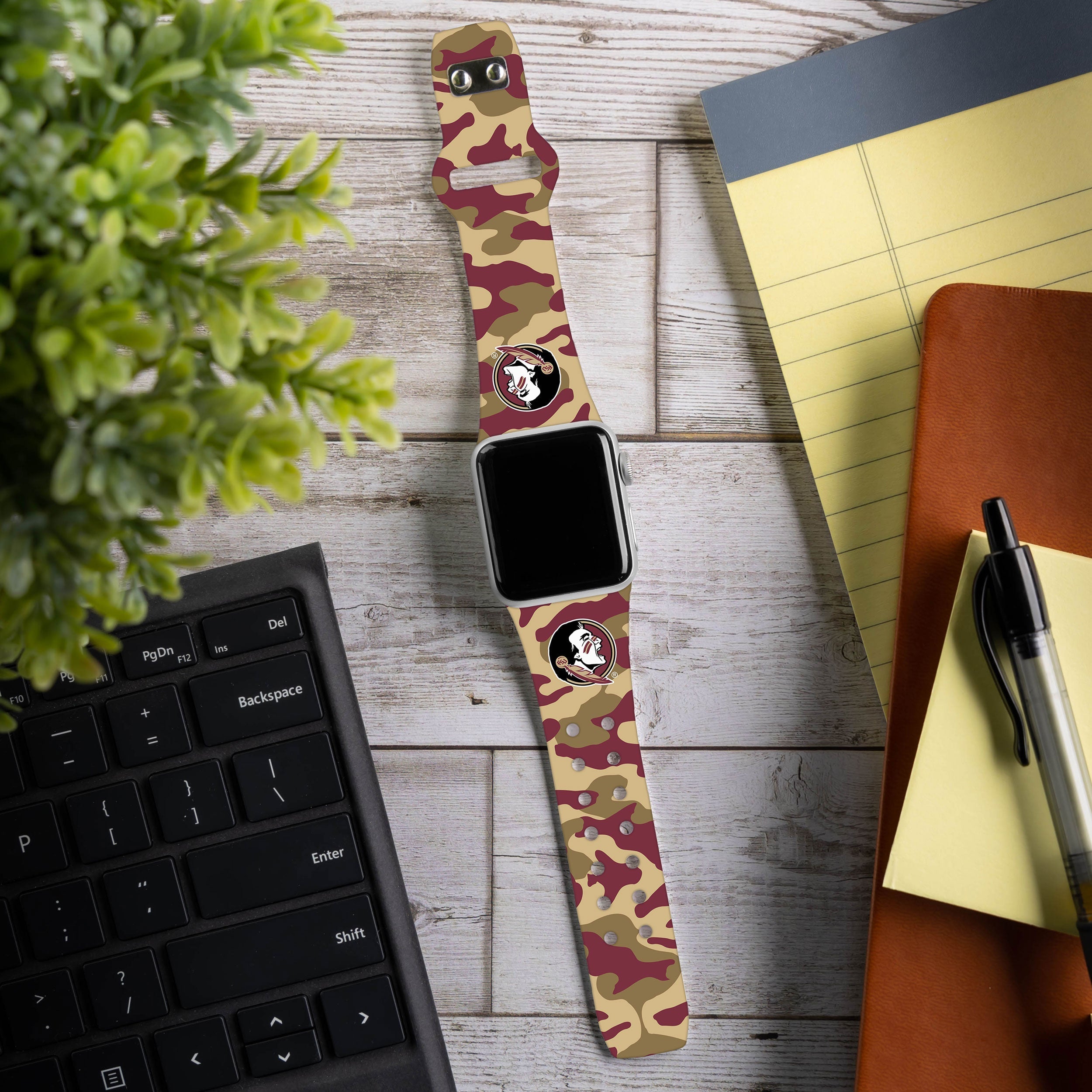 Florida State Seminoles HD Apple Watch Band 29