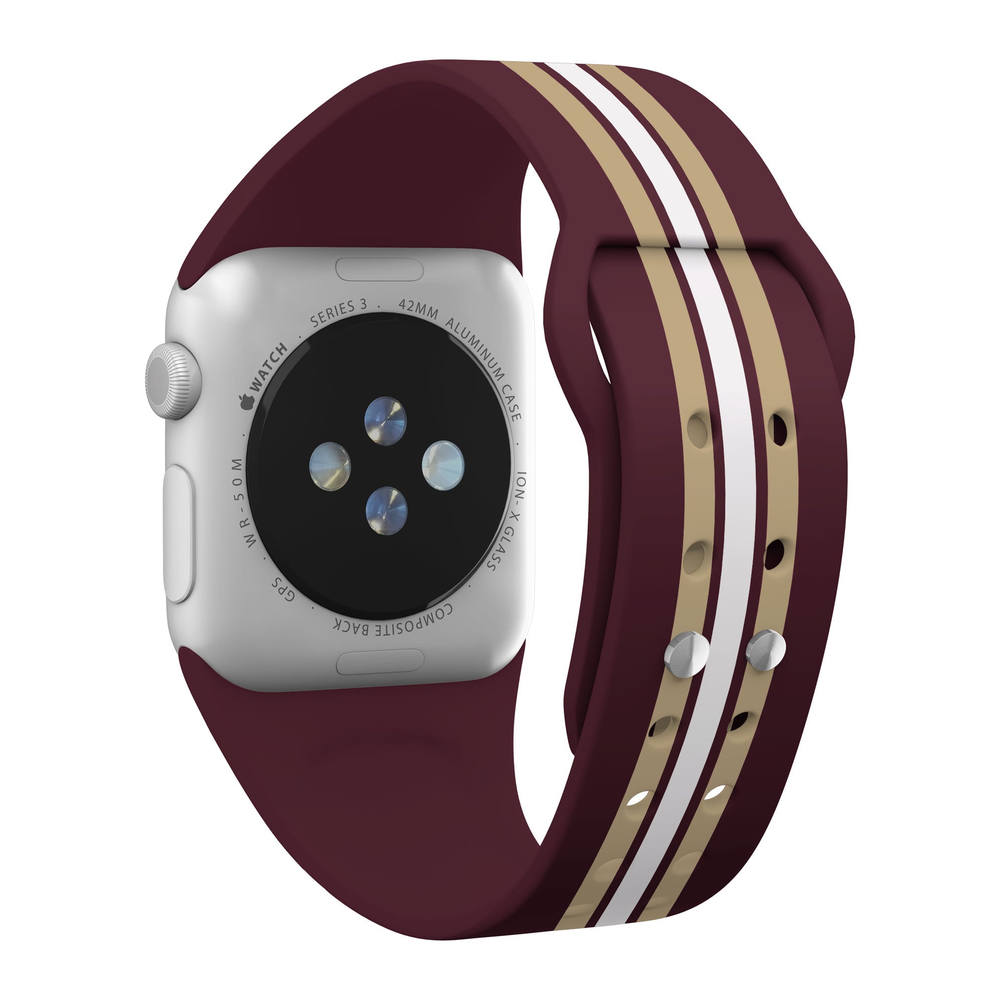 Florida State Seminoles HD Apple Watch Band 5