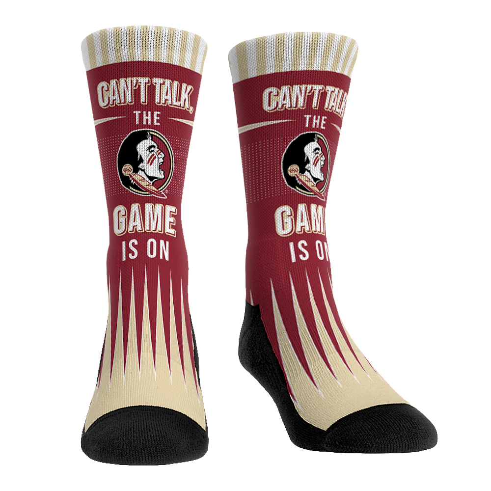 Florida State Seminoles - Can't Talk | Rock 'Em Socks