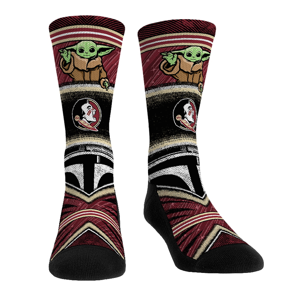 Florida State Seminoles - Star Wars  - Grogu Intergalactic Fan | Rock 'Em Socks 1
