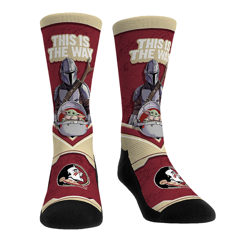 Florida State Seminoles - Star Wars  - This Is The Way | Rock 'Em Socks