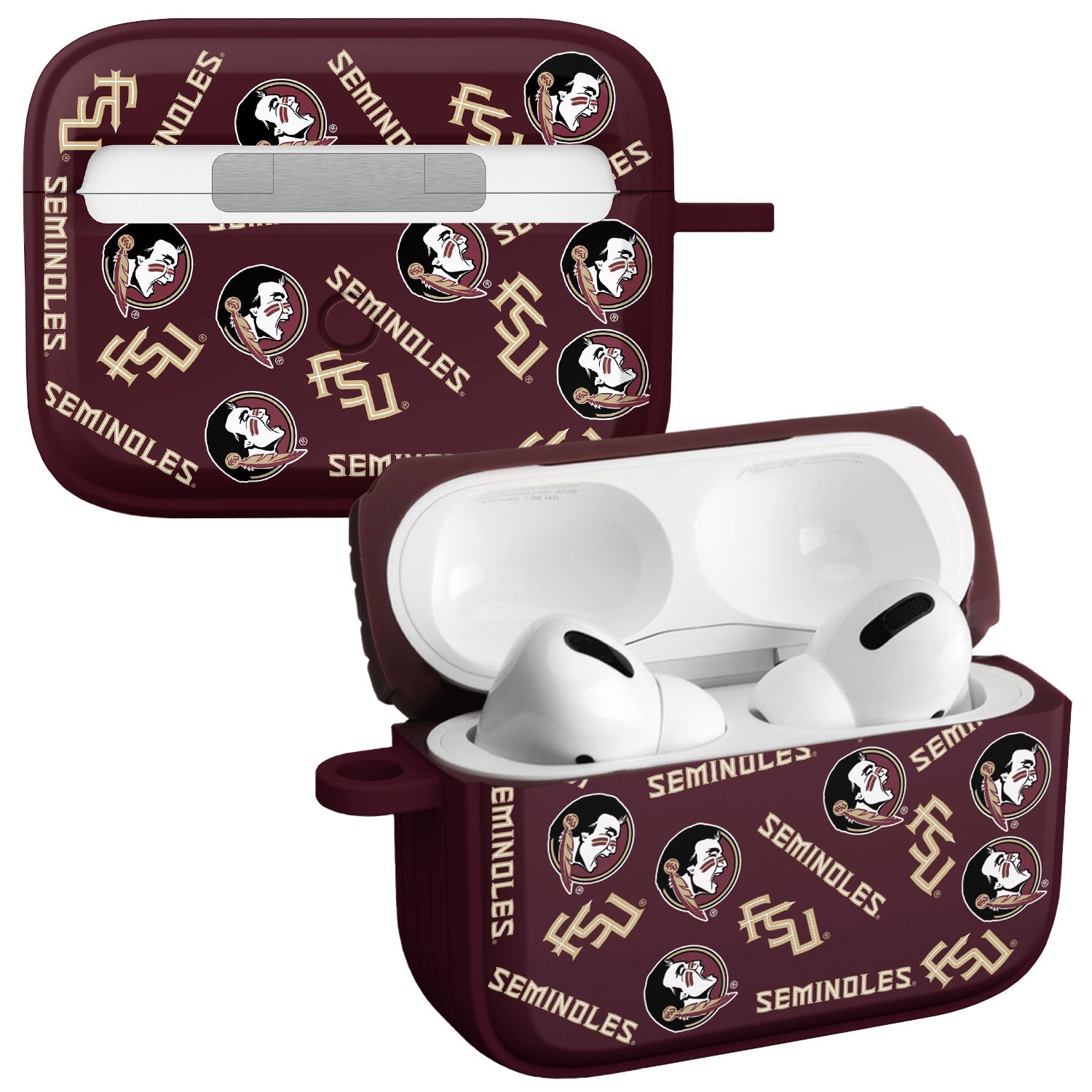 Florida State Seminoles HDX Apple Airpods Pro 1 & 2 Case Cover 12
