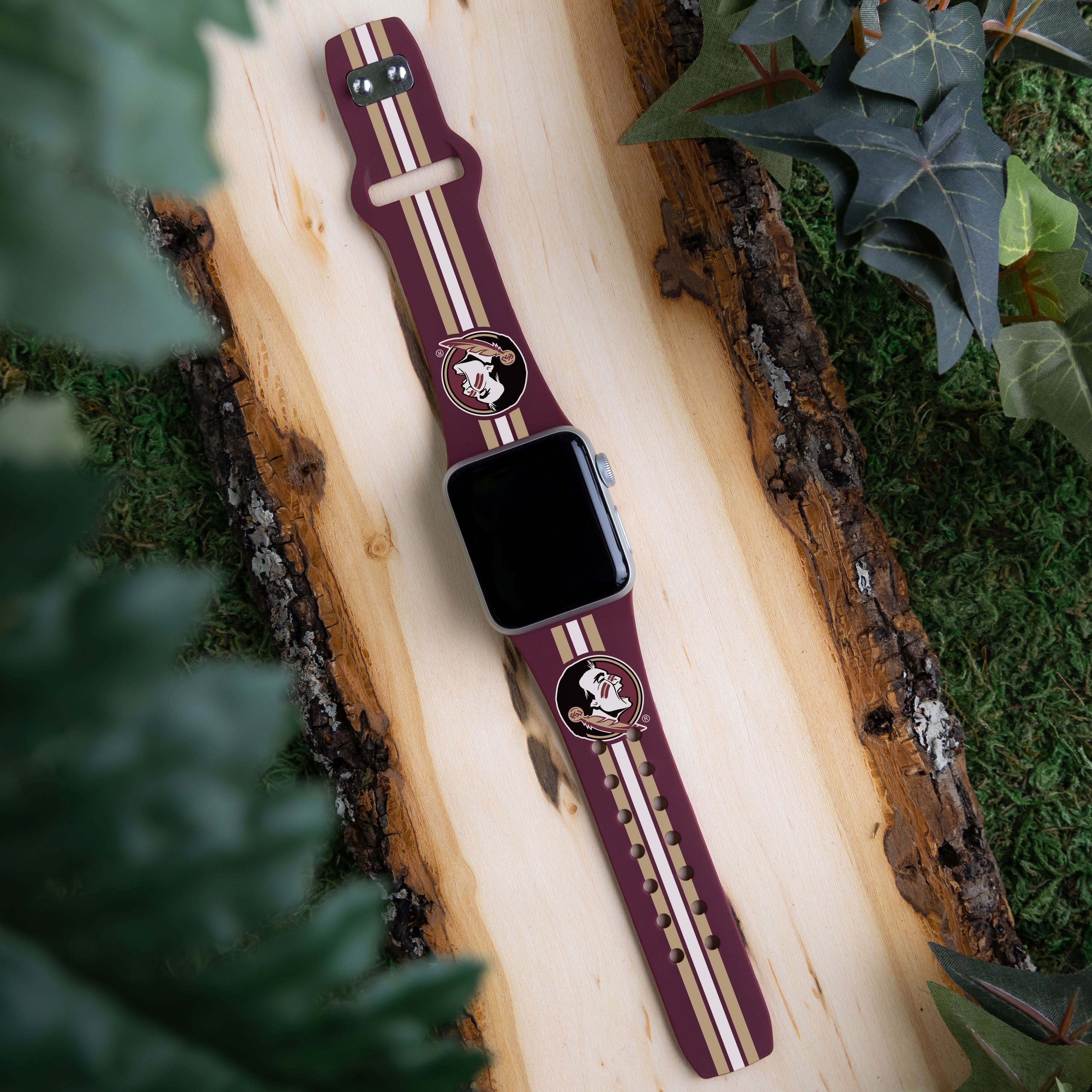 Florida State Seminoles HD Apple Watch Band 2