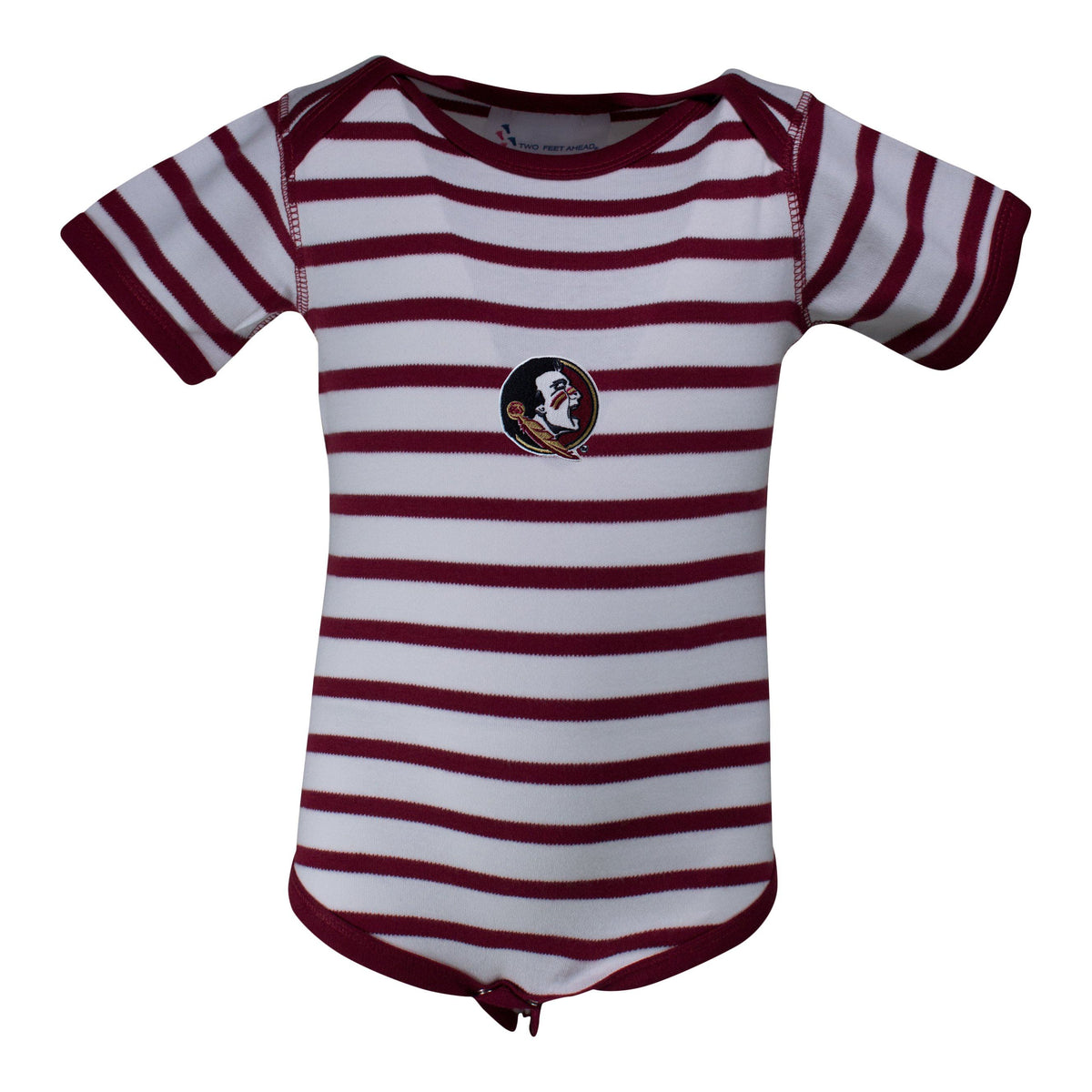 Florida State Stripe Lap Shoulder Creeper | Two Feet Ahead 1