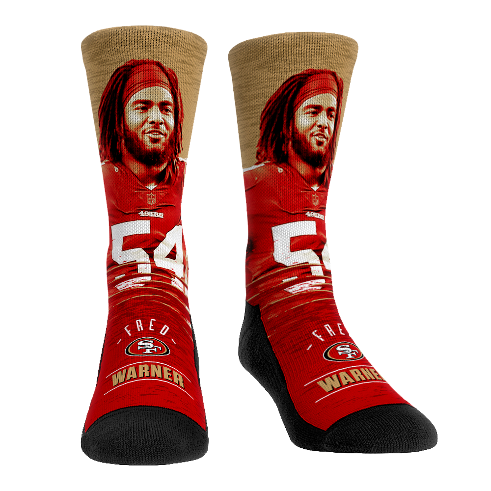 Fred Warner - San Francisco 49ers - Jumbotron | Rock 'Em Socks