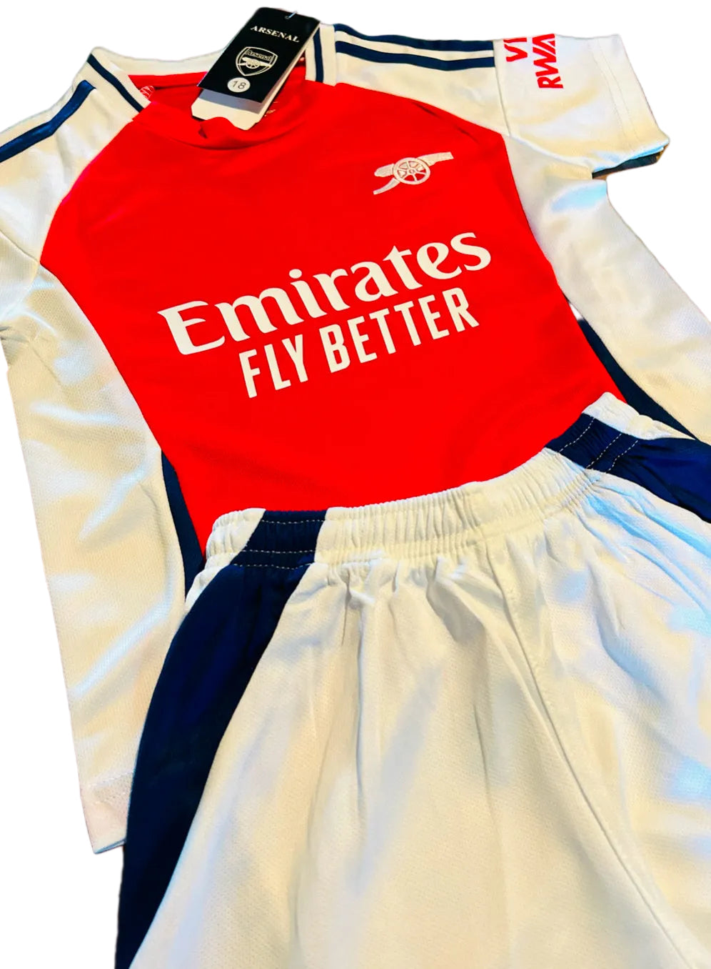 Buyako Saka Arsenal Kids Soccer Jersey Home Kids Youth & Toddler Jersey Kit 3