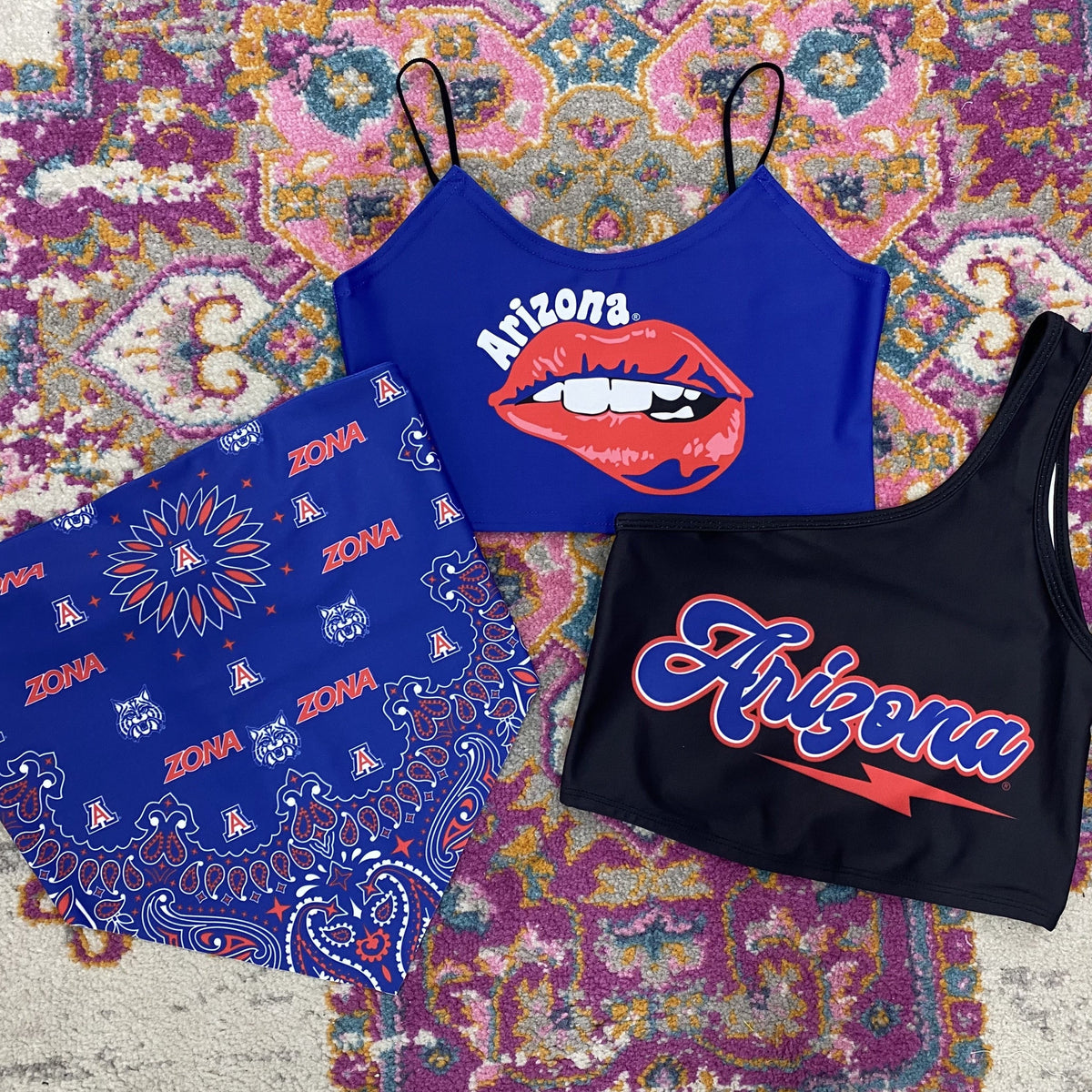 University of Arizona Lips Spaghetti Tank | lojobands 9