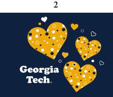 GA Tech Infant Lap Shoulder Creeper Print | Two Feet Ahead 2