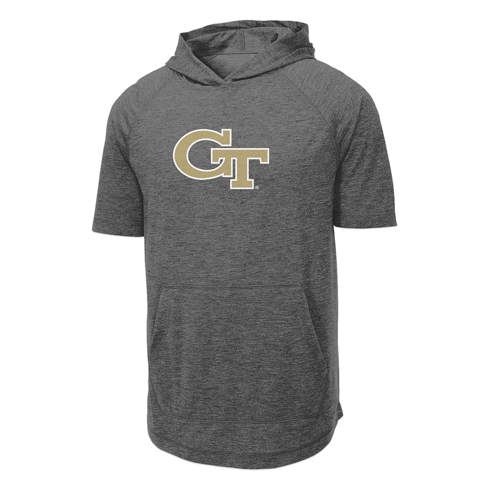 Georgia Tech Lightweight Short-Sleeve Coach Hoodie 2.0 | Section 103