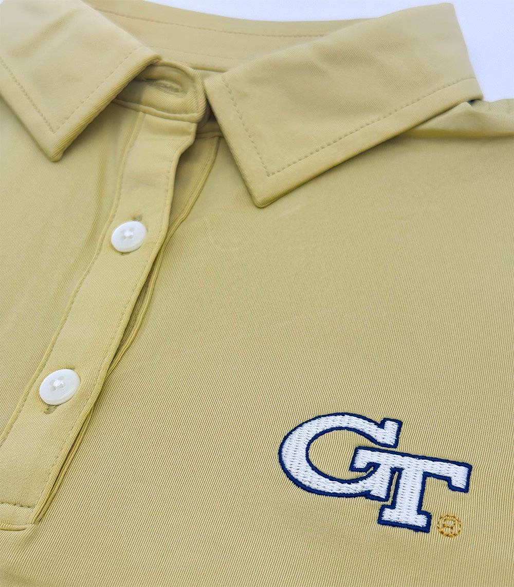Georgia Tech Women's Performance Polo | Section 103 3