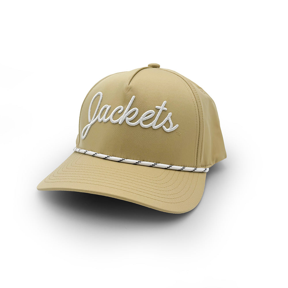 Georgia Tech Jackets Script Rope Hat, Gold | Section 103