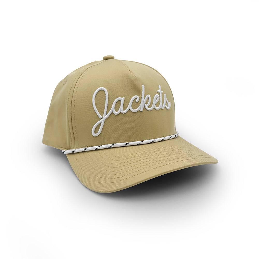 Georgia Tech Jackets Script Rope Hat, Gold | Section 103