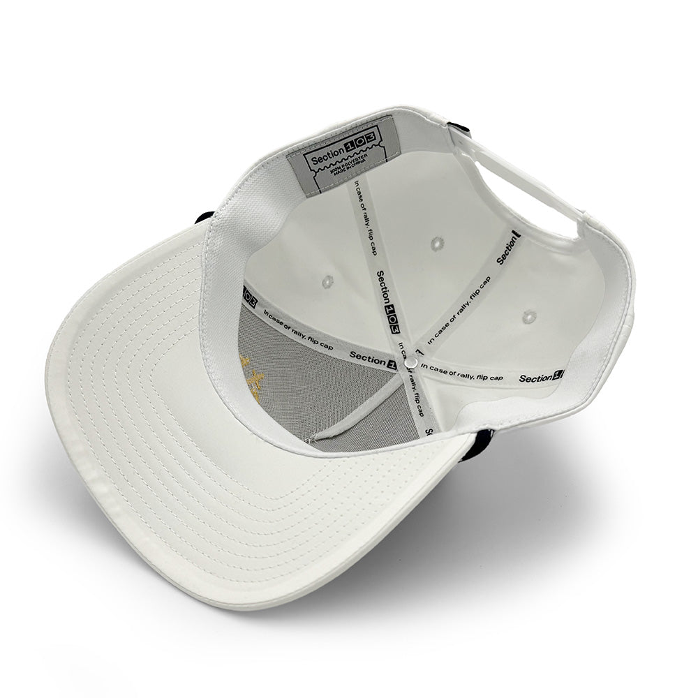 Georgia Tech Jackets Script Rope Hat, White | Section 103 4