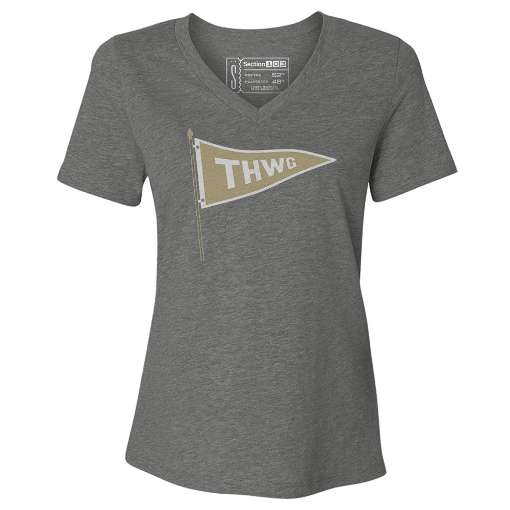Georgia Tech THWG Women's V-Neck T-Shirt | Section 103