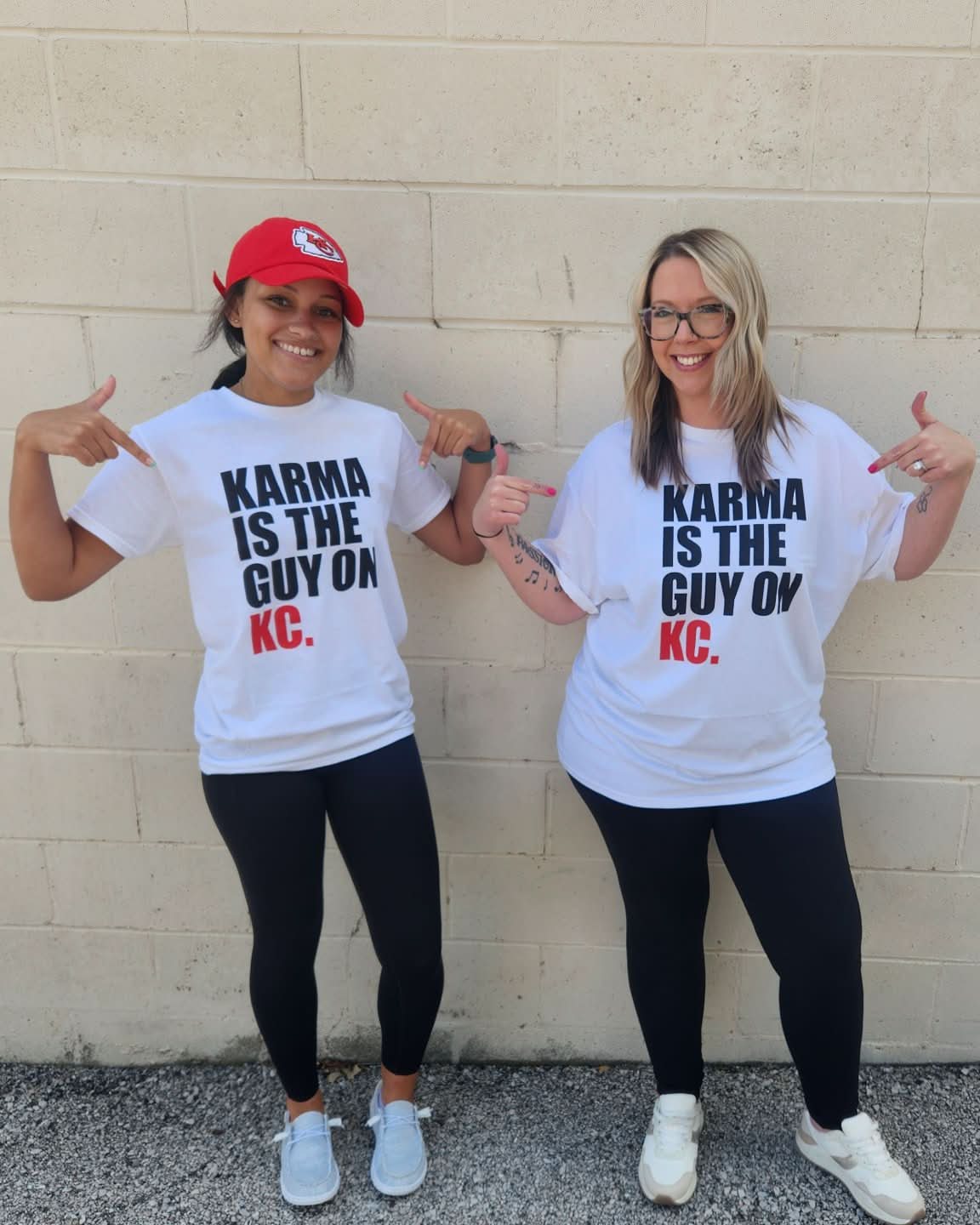 Karma Is The Guy On KC (White) 4