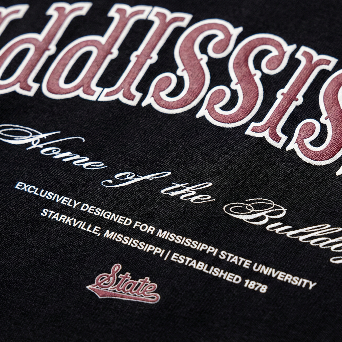 Mississippi State Essentials Oversized Tee 4