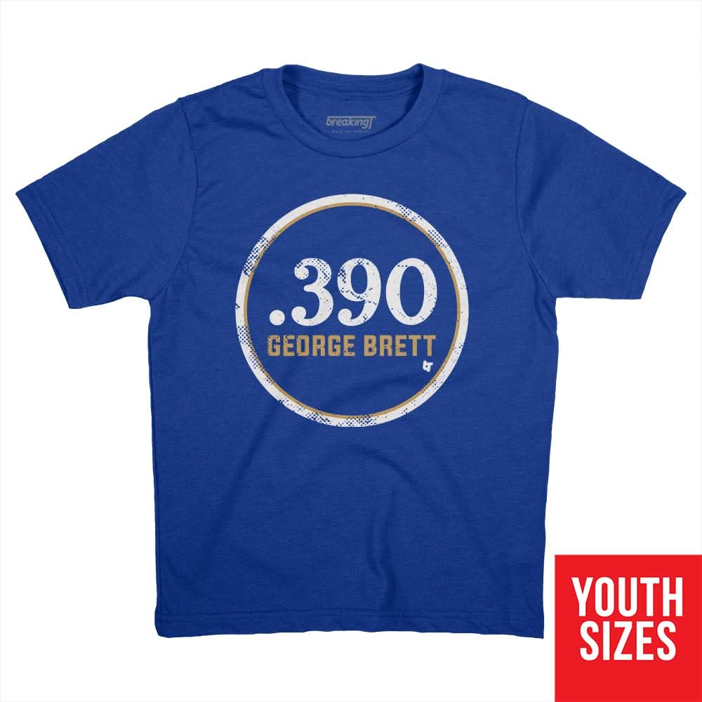 George Brett: .390 3