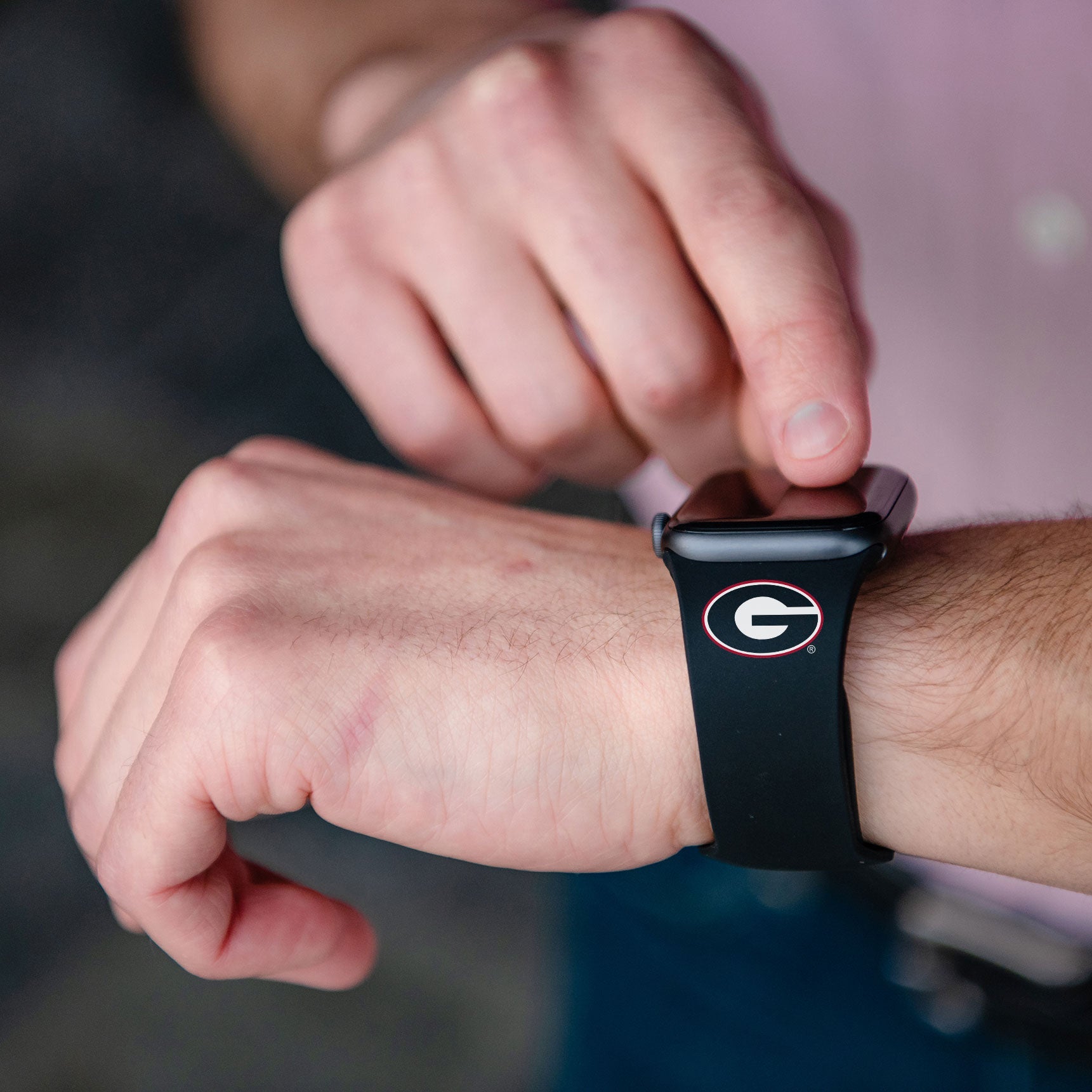 Georgia Bulldogs Apple Watch Band 6