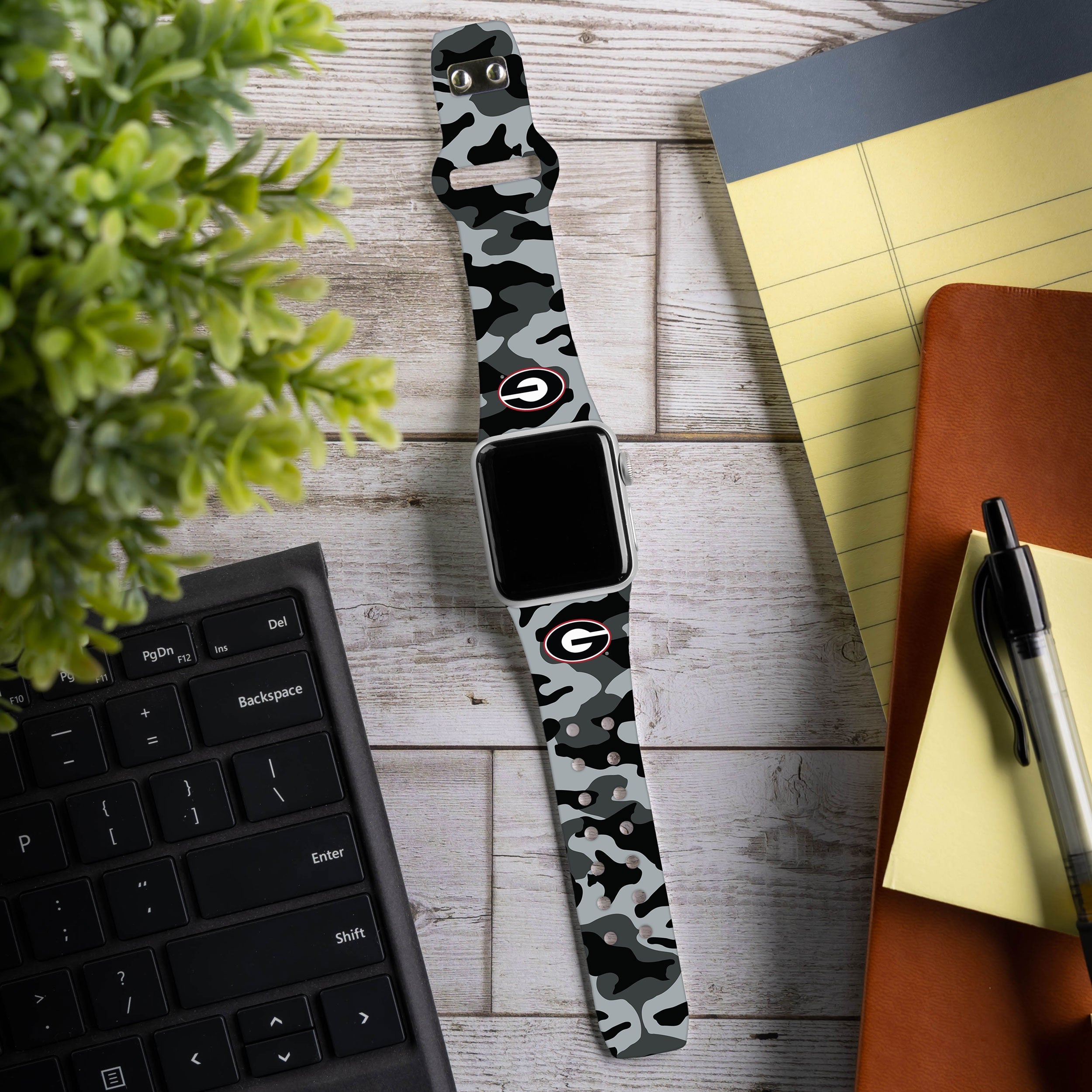 Georgia Bulldogs HD Apple Watch Band 29