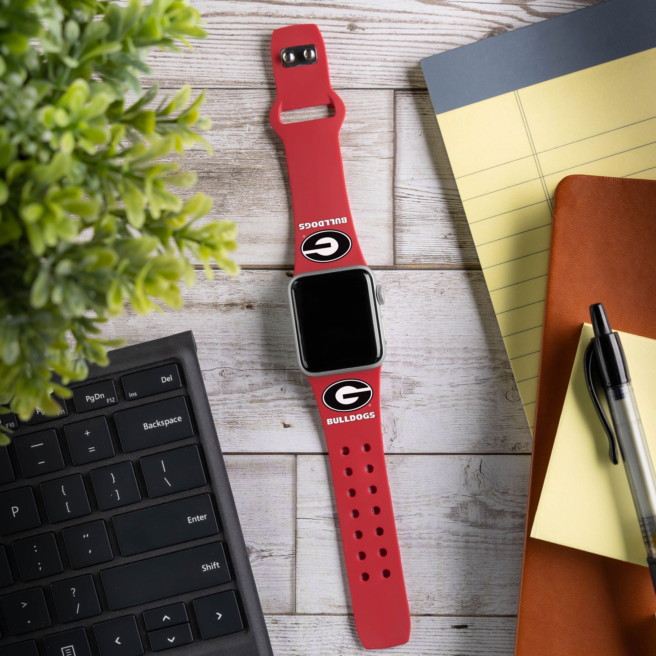 Georgia Bulldogs HD Apple Watch Band 21
